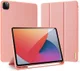 Dux Ducis Domo Apple iPad Pro 12.9 2021 Hoes Tri-Fold Book Case Roze afbeelding 2