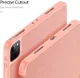 Dux Ducis Domo Apple iPad Pro 12.9 2021 Hoes Tri-Fold Book Case Roze afbeelding 8