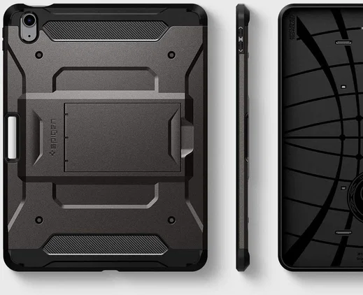 Spigen Tough Armor Pro Apple iPad Air 10.9 (2020) Hoes Zwart afbeelding 8