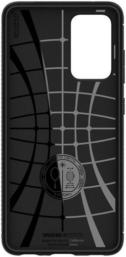 Spigen Rugged Armor Samsung Galaxy A52 / A52S Hoesje Back Cover Zwart afbeelding 11