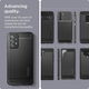 Spigen Rugged Armor Samsung Galaxy A52 / A52S Hoesje Back Cover Zwart afbeelding 6