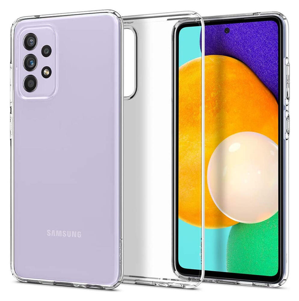 Spigen Liquid Crystal Samsung Galaxy A52 / A52S Hoesje Transparant afbeelding 1
