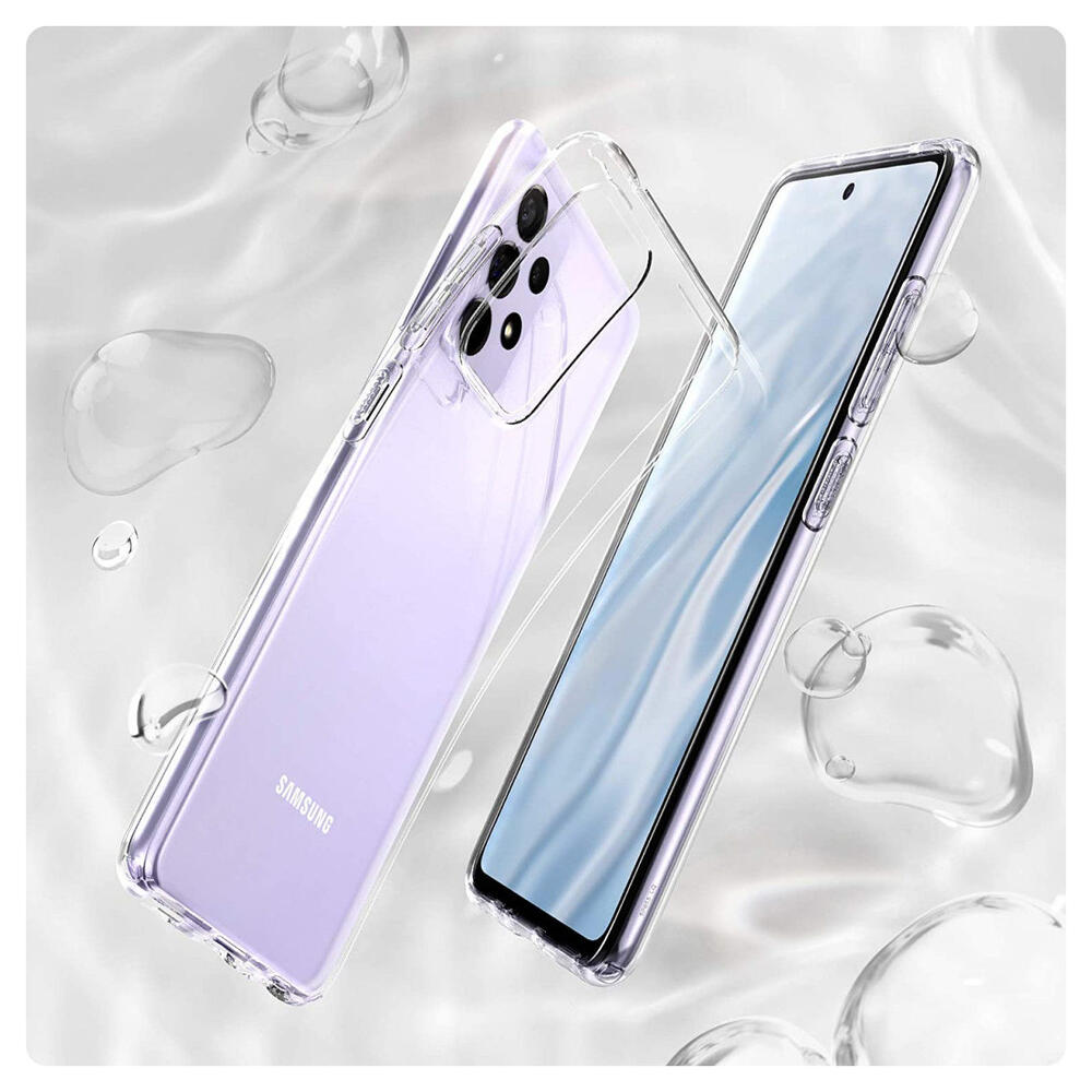 Spigen Liquid Crystal Samsung Galaxy A52 / A52S Hoesje Transparant afbeelding 3