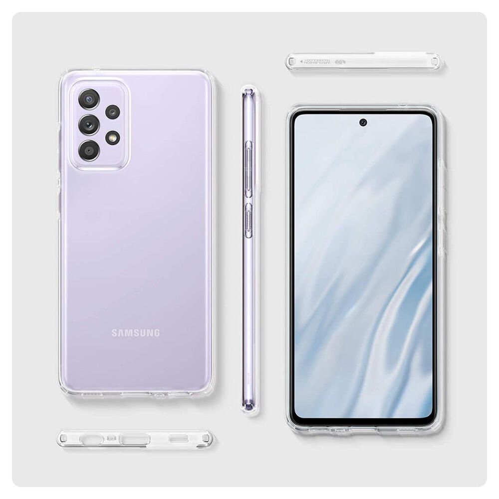 Spigen Liquid Crystal Samsung Galaxy A52 / A52S Hoesje Transparant afbeelding 4