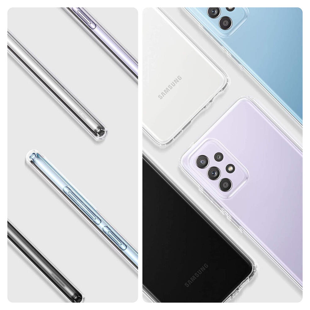 Spigen Liquid Crystal Samsung Galaxy A52 / A52S Hoesje Transparant afbeelding 8