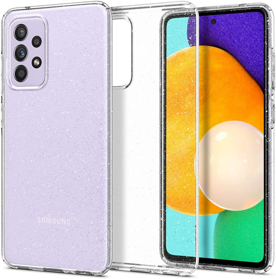 Spigen Liquid Crystal Samsung Galaxy A52 / A52S Hoesje Glitter afbeelding 1