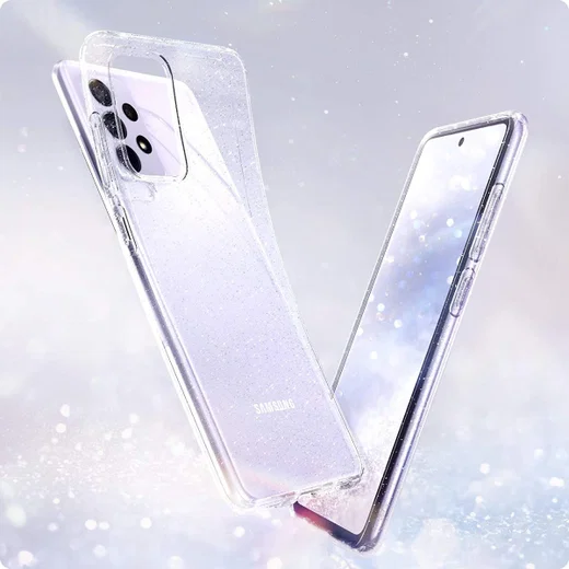 Spigen Liquid Crystal Samsung Galaxy A52 / A52S Hoesje Glitter afbeelding 2