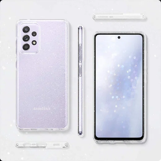 Spigen Liquid Crystal Samsung Galaxy A52 / A52S Hoesje Glitter afbeelding 3