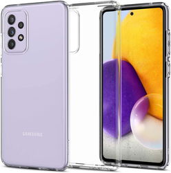 Spigen Liquid Crystal Samsung Galaxy A72 Hoesje Transparant afbeelding
