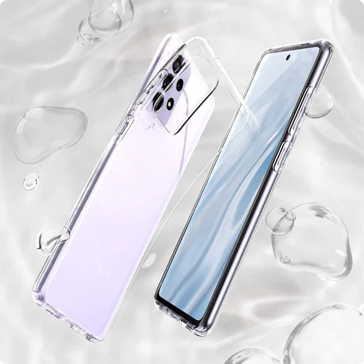 Spigen Liquid Crystal Samsung Galaxy A72 Hoesje Transparant afbeelding 2