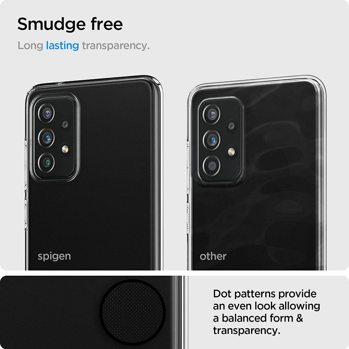 Spigen Liquid Crystal Samsung Galaxy A72 Hoesje Transparant afbeelding 6