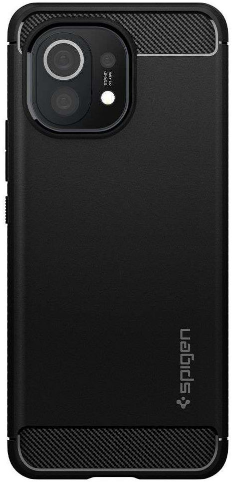 Spigen Rugged Armor Xiaomi Mi 11 Hoesje Back Cover Zwart afbeelding 7
