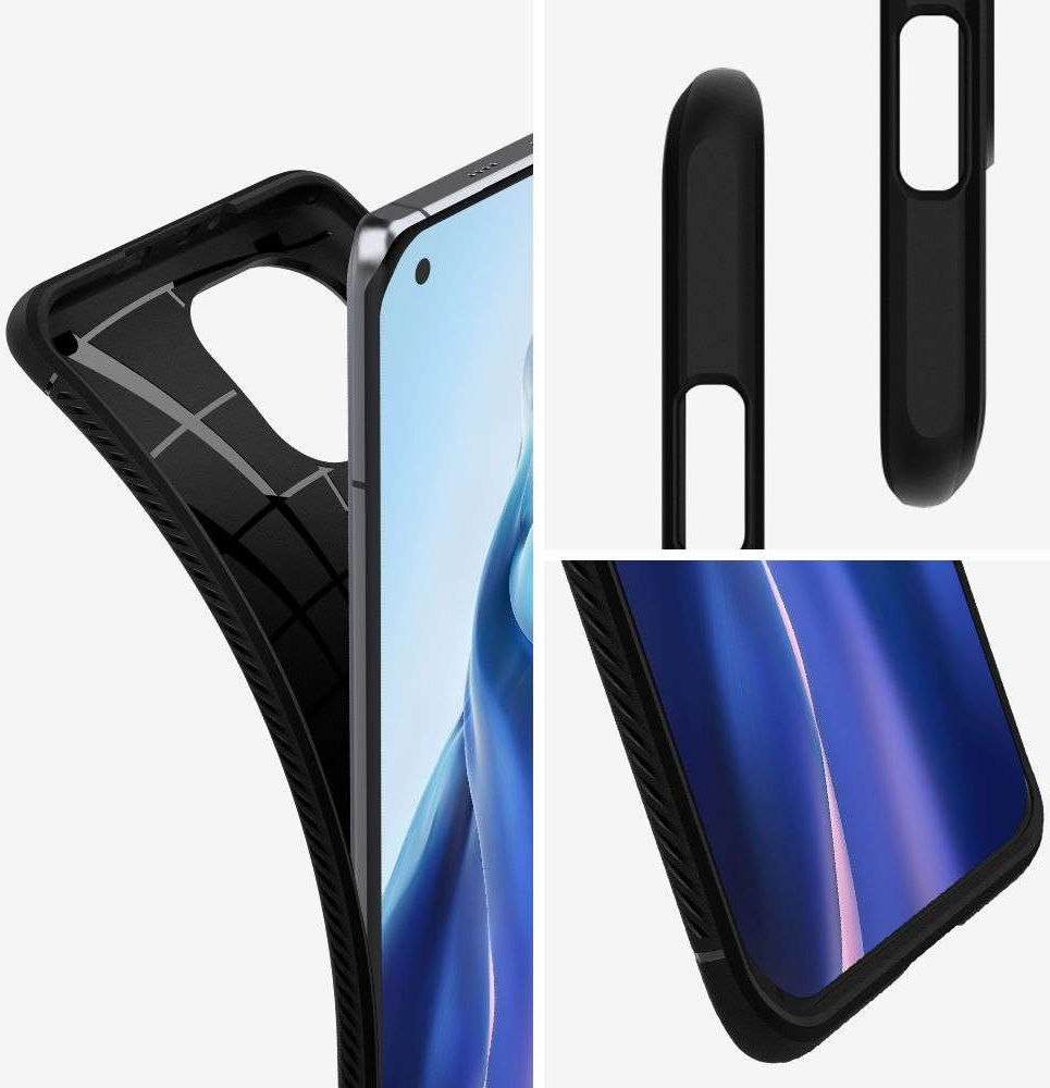 Spigen Rugged Armor Xiaomi Mi 11 Hoesje Back Cover Zwart afbeelding 8