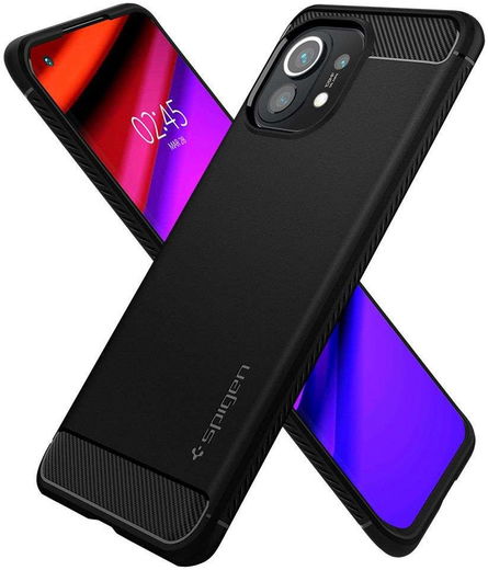 Spigen Rugged Armor Xiaomi Mi 11 Hoesje Back Cover Zwart afbeelding 11