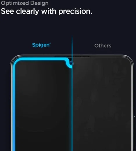 Spigen GLAS.tR Samsung Galaxy A42 Screen Protector Tempered Glass afbeelding 3