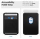 Spigen Smart Fold Wallet Apple MagSafe Kaarthouder voor iPhone Zwart afbeelding 7