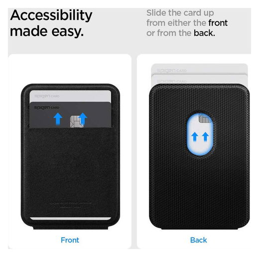 Spigen Smart Fold Wallet Apple MagSafe Kaarthouder voor iPhone Grijs afbeelding 8