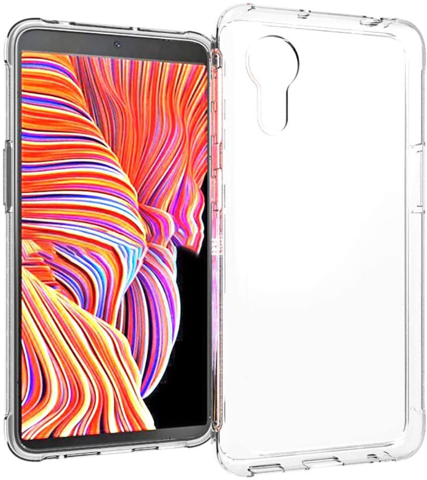 Samsung Galaxy Xcover 5 Hoesje Dun TPU Back Cover Transparant afbeelding 1