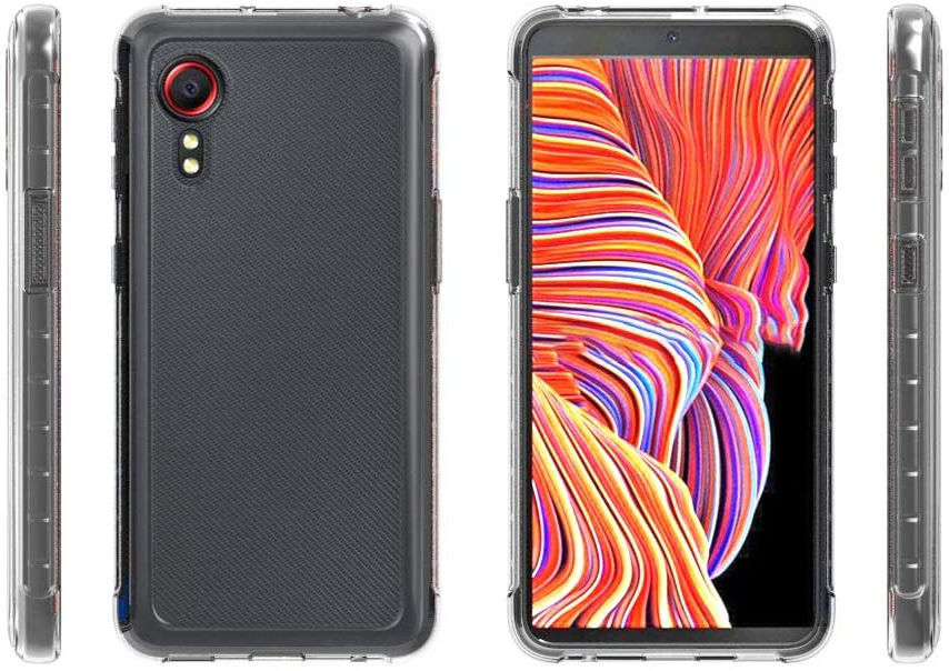 Samsung Galaxy Xcover 5 Hoesje Dun TPU Back Cover Transparant afbeelding 4