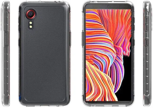 Samsung Galaxy Xcover 5 Hoesje Dun TPU Back Cover Transparant afbeelding 4