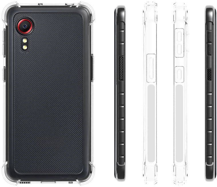 Samsung Galaxy Xcover 5 Hoesje Schokbestendig Transparant afbeelding 8