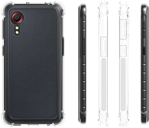 Samsung Galaxy Xcover 5 Hoesje Schokbestendig Transparant afbeelding 8