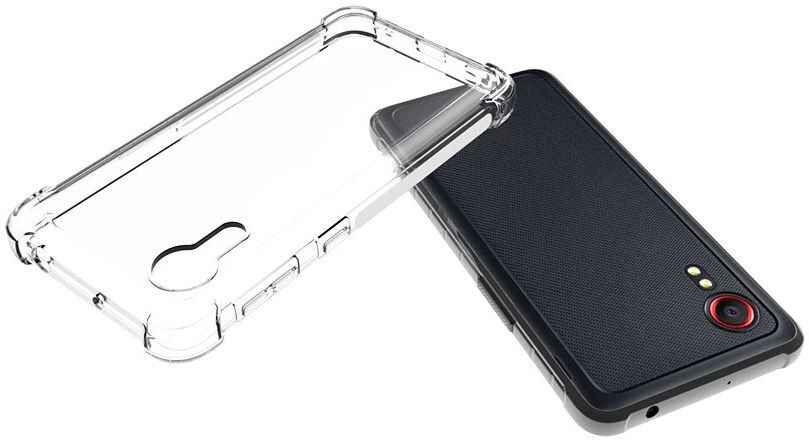 Samsung Galaxy Xcover 5 Hoesje Schokbestendig Transparant afbeelding 7
