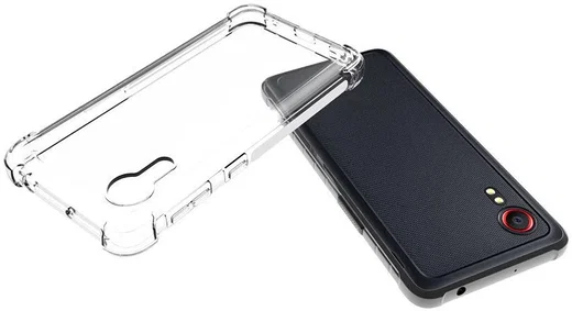 Samsung Galaxy Xcover 5 Hoesje Schokbestendig Transparant afbeelding 7