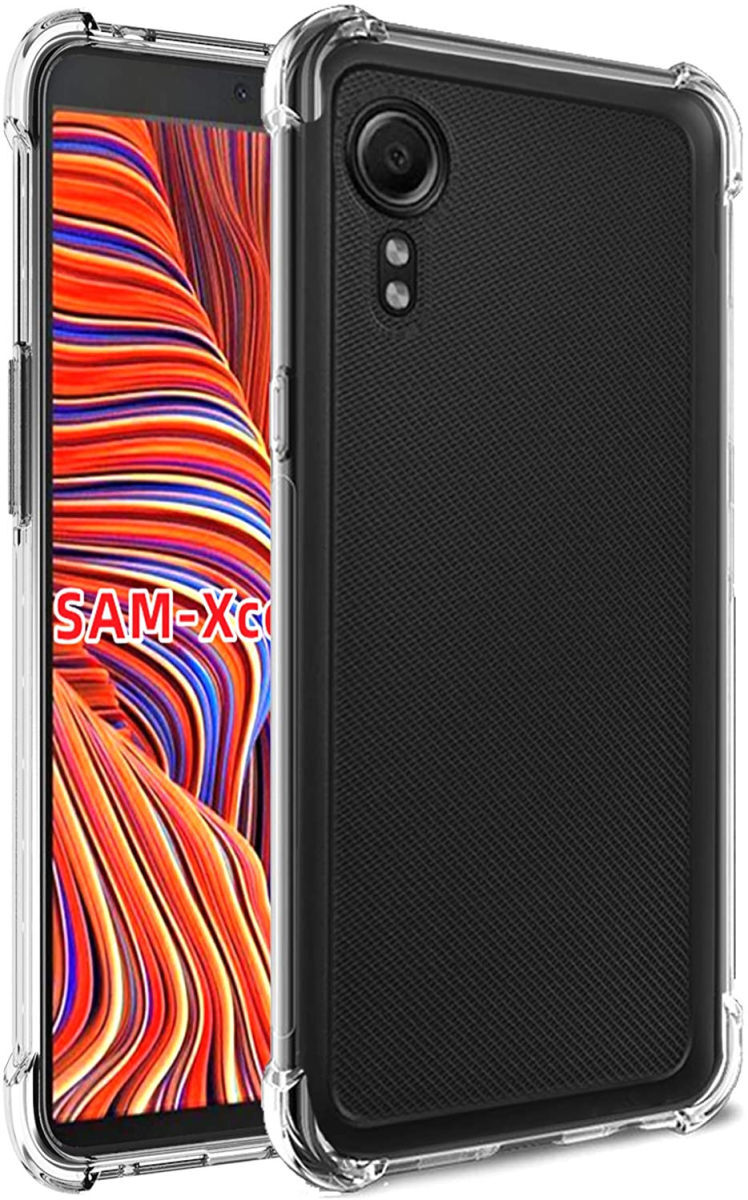 Samsung Galaxy Xcover 5 Hoesje Schokbestendig Transparant afbeelding 4