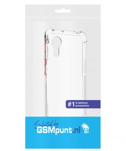 Samsung Galaxy Xcover 5 Hoesje Schokbestendig Transparant afbeelding 2