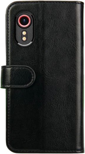 Rosso Element Samsung Galaxy Xcover 5 Hoesje Wallet Book Cover Zwart afbeelding 2