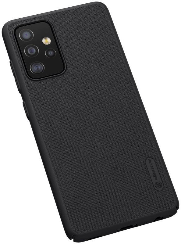 Nillkin Super Frosted Shield Hoesje Samsung Galaxy A52 / A52S Zwart afbeelding 5