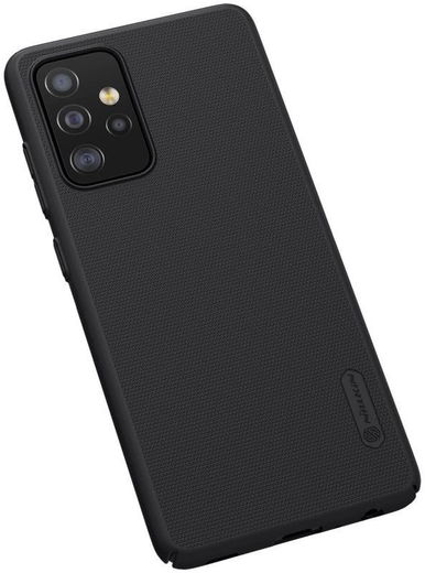 Nillkin Super Frosted Shield Hoesje Samsung Galaxy A52 / A52S Zwart afbeelding 5