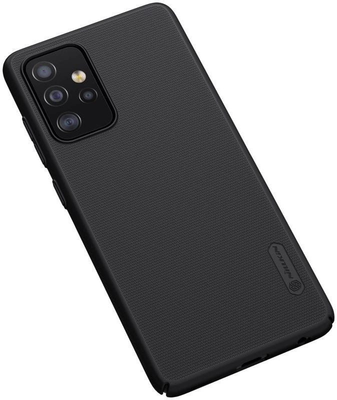 Nillkin Super Frosted Shield Hoesje Samsung Galaxy A52 / A52S Zwart afbeelding 7