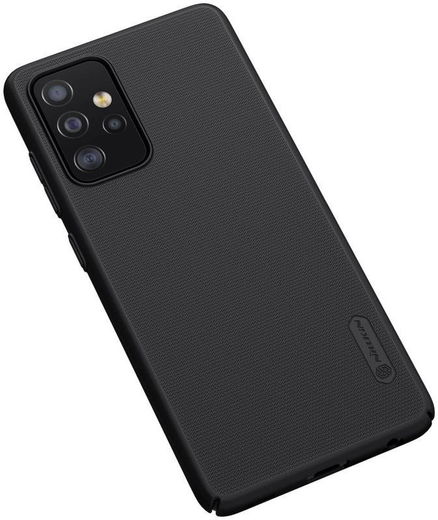 Nillkin Super Frosted Shield Hoesje Samsung Galaxy A52 / A52S Zwart afbeelding 7