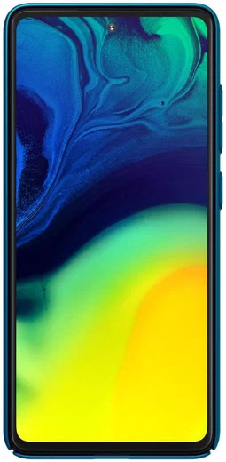 Nillkin Super Frosted Shield Hoesje Samsung Galaxy A52 / A52S Blauw afbeelding 2