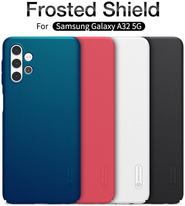 Nillkin Super Frosted Shield Samsung Galaxy A32 5G Hoesje Wit afbeelding 6