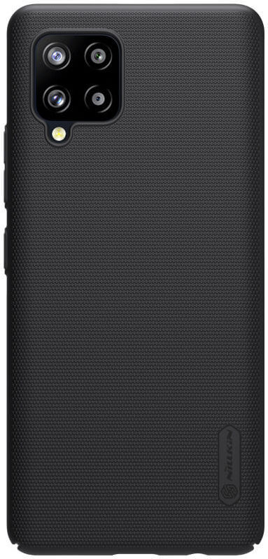 Nillkin Super Frosted Shield Hoesje Samsung Galaxy A42 Zwart afbeelding 2