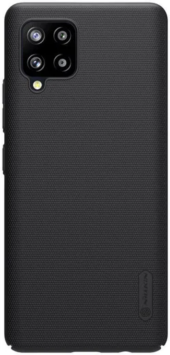 Nillkin Super Frosted Shield Hoesje Samsung Galaxy A42 Zwart afbeelding 2