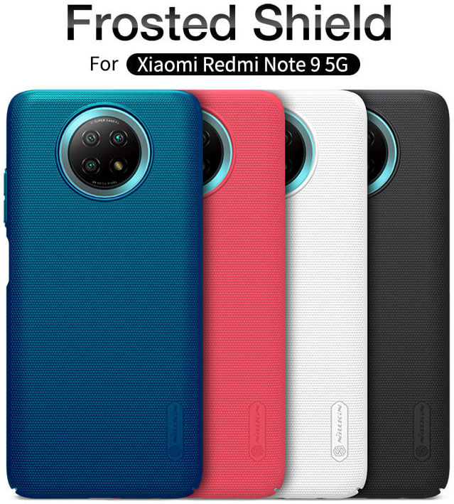 Nillkin Super Frosted Shield Hoesje Xiaomi Redmi Note 9T Zwart afbeelding 6