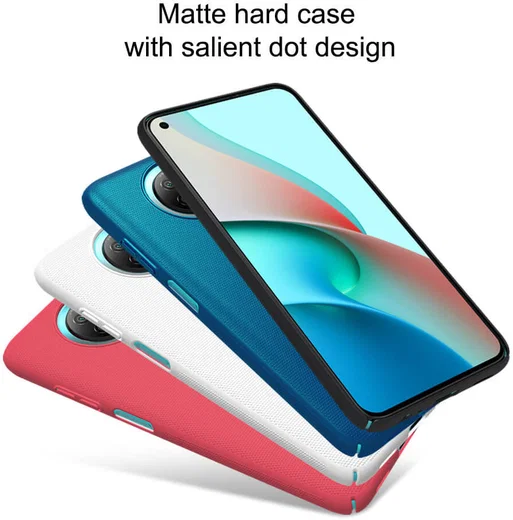 Nillkin Super Frosted Shield Hoesje Xiaomi Redmi Note 9T Zwart afbeelding 8