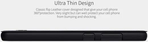Nillkin Qin Samsung Galaxy A72 Hoesje Book Case Kunstleer Zwart afbeelding 11