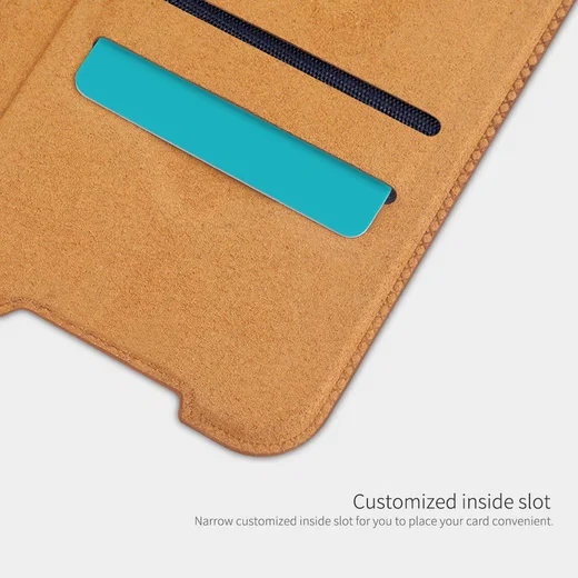 Nillkin Qin Samsung Galaxy A72 Hoesje Book Case Kunstleer Zwart afbeelding 13