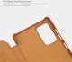 Nillkin Qin Samsung Galaxy A72 Hoesje Book Case Kunstleer Zwart afbeelding 14