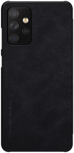 Nillkin Qin Samsung Galaxy A72 Hoesje Book Case Kunstleer Zwart afbeelding 2