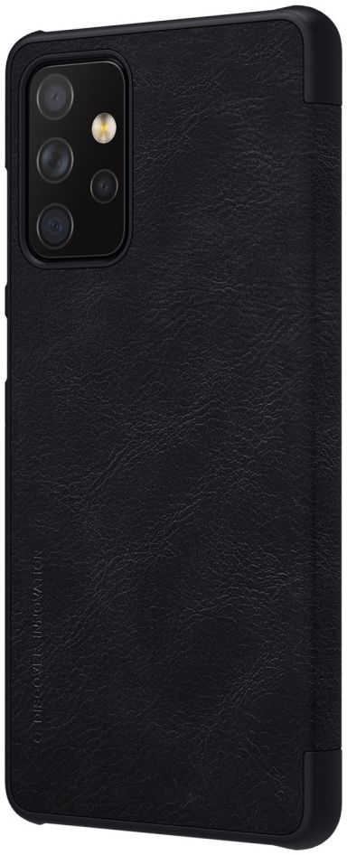 Nillkin Qin Samsung Galaxy A72 Hoesje Book Case Kunstleer Zwart afbeelding 5