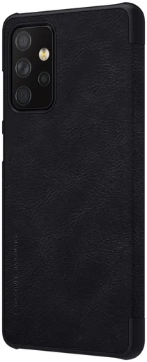 Nillkin Qin Samsung Galaxy A72 Hoesje Book Case Kunstleer Zwart afbeelding 5
