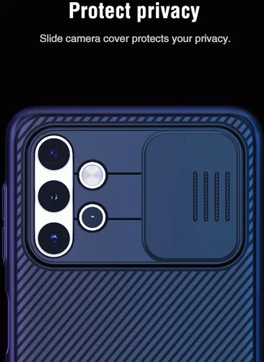 Nillkin CamShield Samsung Galaxy A32 5G Hoesje met Camera Slider Zwart afbeelding 10