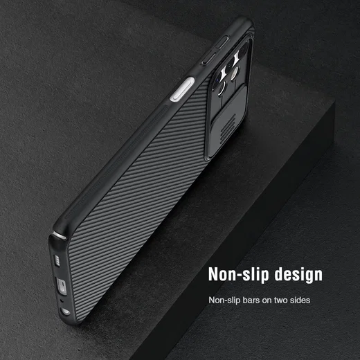 Nillkin CamShield Samsung Galaxy A32 5G Hoesje met Camera Slider Zwart afbeelding 7