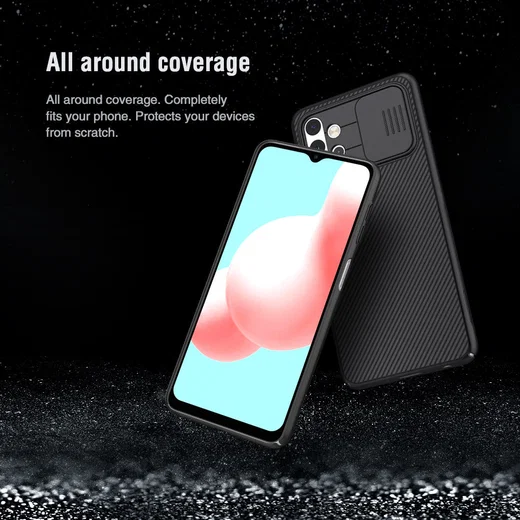 Nillkin CamShield Samsung Galaxy A32 5G Hoesje met Camera Slider Zwart afbeelding 8